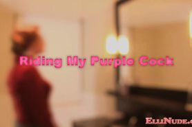 ElliNude - 2013-11-25 - Riding My Purple Cock