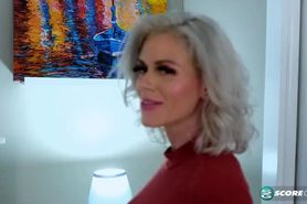 Grey Hair Busty Milf SOLO