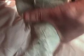 COTTONPANTIES79 GF AQUAMARINE PANTIES WANK