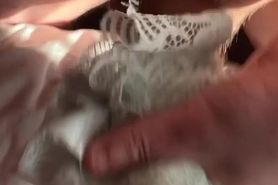 COTTONPANTIES79 GF AQUAMARINE PANTIES WANK
