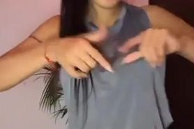 Tanned Latina Sexy Dance