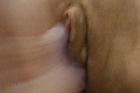 Squirting then having a taste