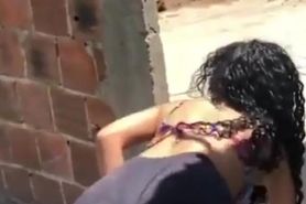 Latina Twerk in Booty Shorts