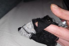 Traumhaft schleimiger 3 Tage getragener Slip