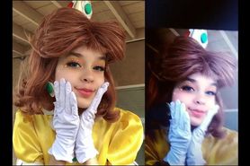 Cum Tribute For Princess Daisy Cosplayer