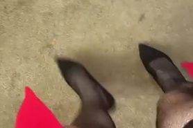 Walking in heels