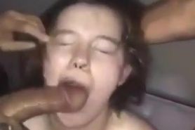 Throat fucked