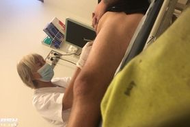 Candid shaved anus