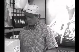 Coworkers Fuck Behind Counter