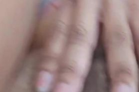 Petite Brazilian Wife showing tight little pussy on web