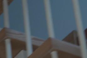 a teen mast on stairs 21214