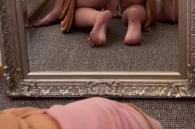 Hijabi slut enjoying sucking cock