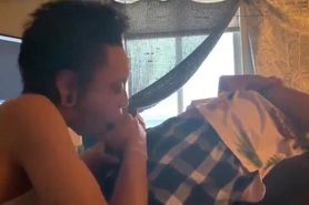 Sucked the shit outta him