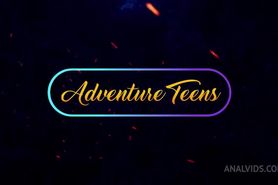 Nicolle Beauty Horny Teen First Interracial Anal Gang B