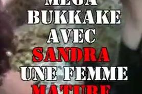 Bukkake To Sandra