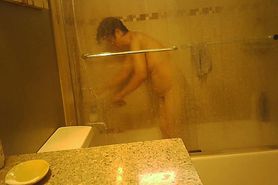 Korean Mature Showering