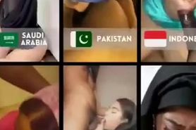 Hijab blowjob competition compilation