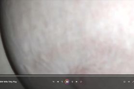Mature BBW Wife Slo-Mo Tittie Play