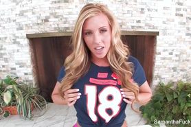 Samantha Hard body creampie