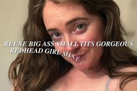 Reene Big Ass Small Tits Gorgeous Redhead Girl Interrac