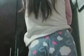 Cute Slut With Glasses Shows Off Her Provocative Body