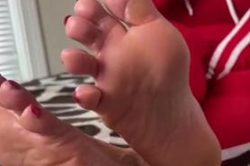 Goddess Monica feet 4