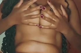 Black Hotty - Nairobi Masked Ebony Big Clit Dildo Vibra