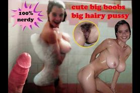 shower big boobs hairy pussy cute tribute