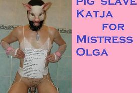 slave Katja for Mistress Olga