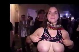 Jill Campbell Mardi gras tits 