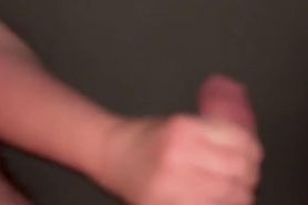 wife teasing my cock