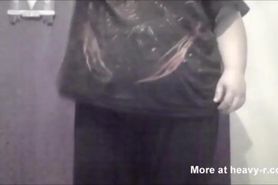 Chubby Woman Diapered