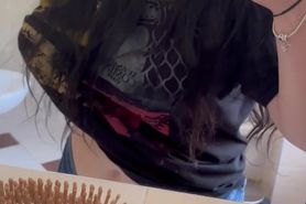 Showing you my tits at work 2