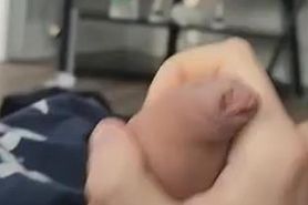 Foot fetish whore jerks to mature DILF soles