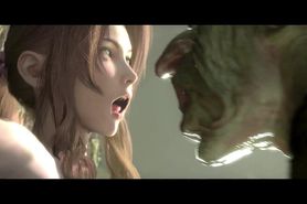 FFVII Rebirth-Aerith Makes Love To Ugly Goblin
