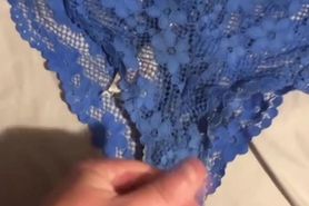 Used Panties wank and cum