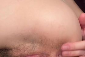 Had some of my cream left on my asshole