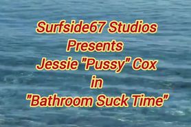 Jessie Cox in Bathroom Suck Time