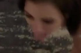 Slut cant wait to get to the room