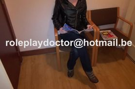 Skinny Girl On  Doctors Chair
