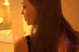 Watch my big flaps unfold with the pressure of my piss