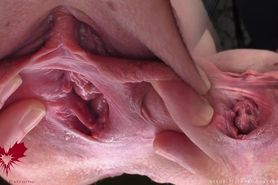 Extreme Close up Vagina