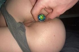 Sleeping with a butt plug until I plug her butt