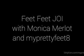 Maleka and Monica feet 1