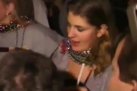 Jen Bolin flashes tits all over mardi gras