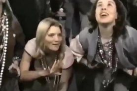 Jen Bolin flashes tits all over mardi gras