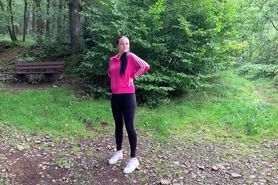 fucked while jogging