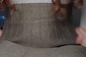 My gf Mandy anal orgasm