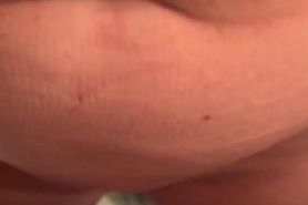 I wore those cum filled panties all day