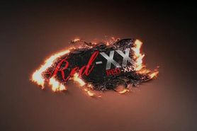 Red XXX makes her husband come  in seconds
